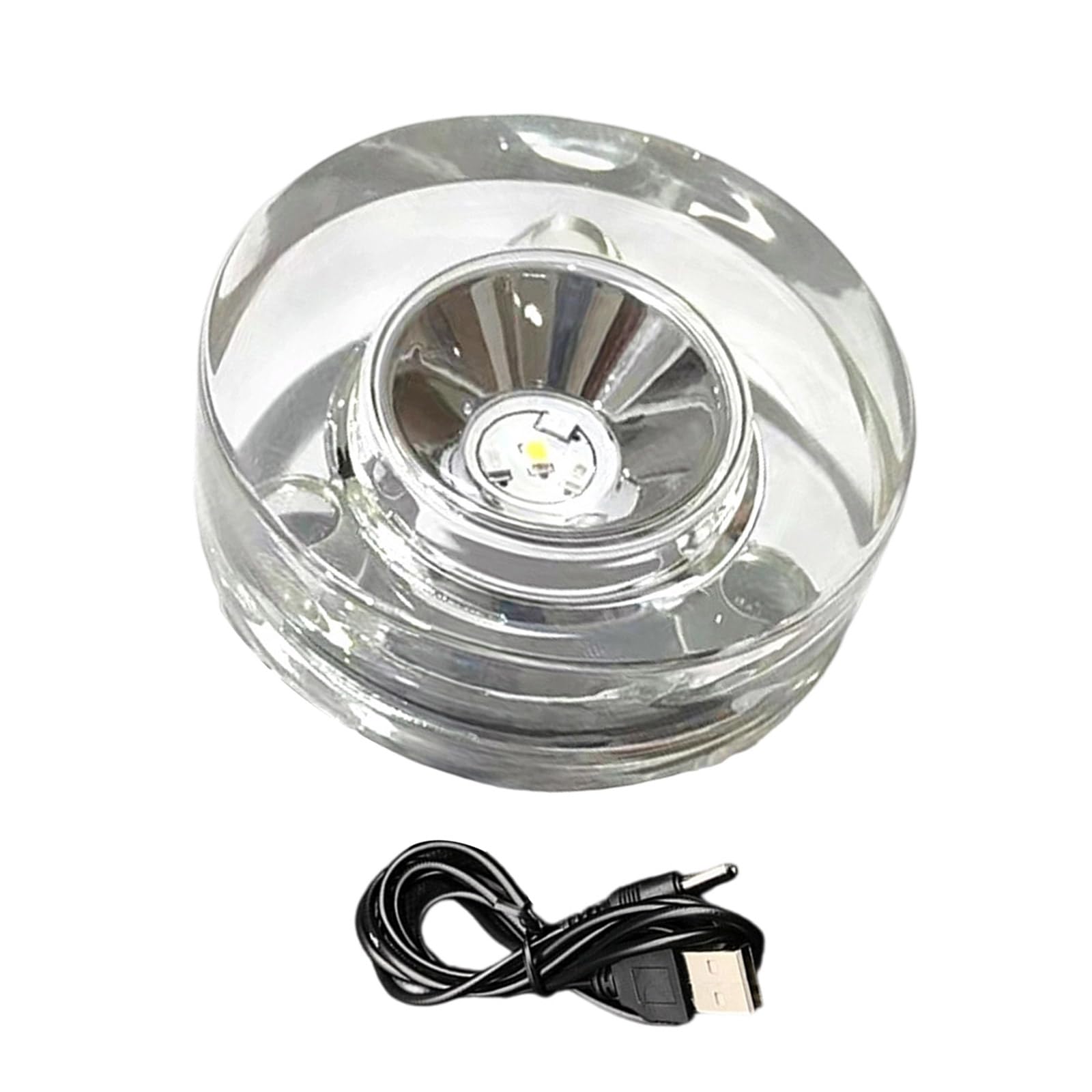 Adjustable Lighting Stand For Jewelry Presentation USB Powered Stable Base With Energy Efficient LED Bulbs ABS Light Stand