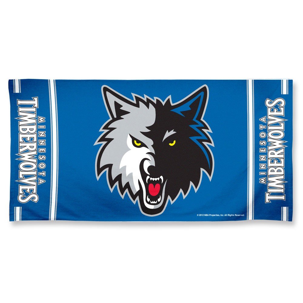 WinCraft NBA Minnesota Timberwolves Beach Towel 150x75cm