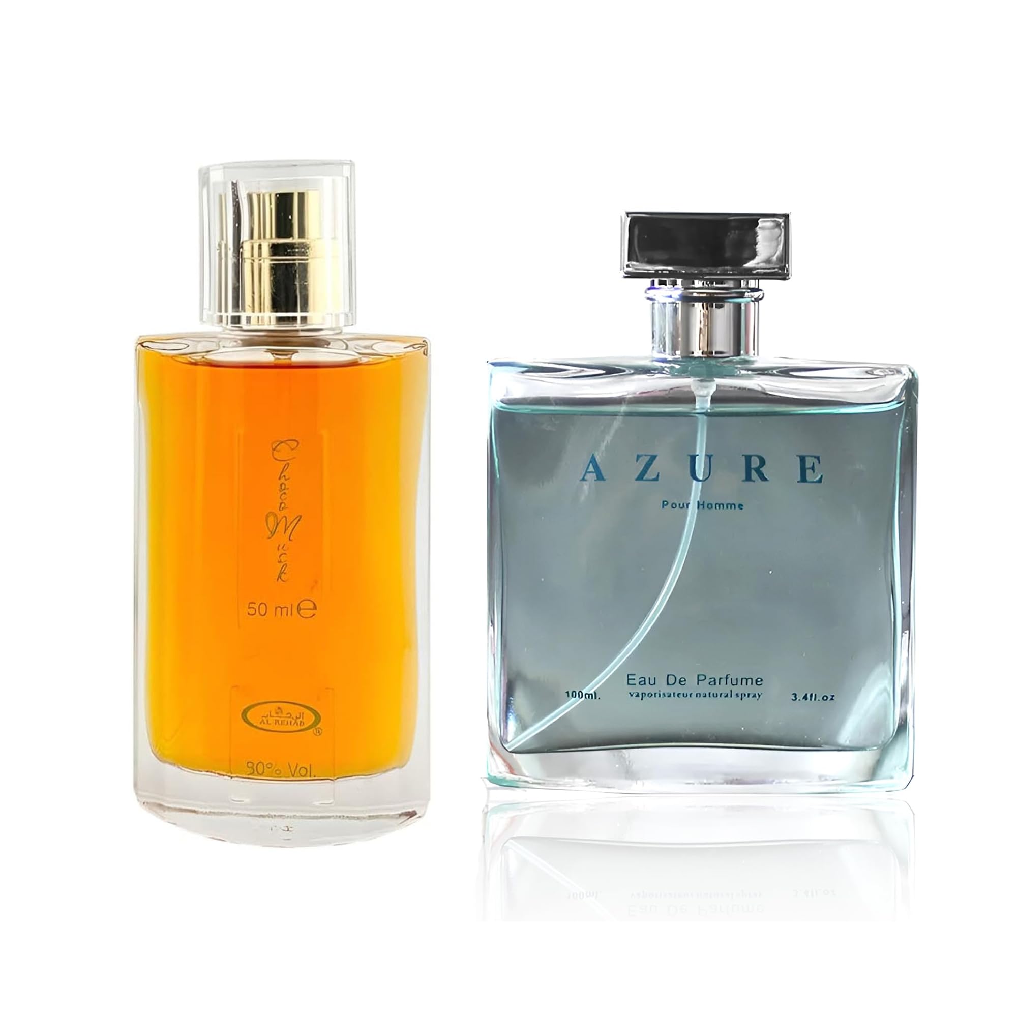 Amazon.com : AFLUXE Choco Musk&Azure Pour HommeMen's Cologne Set