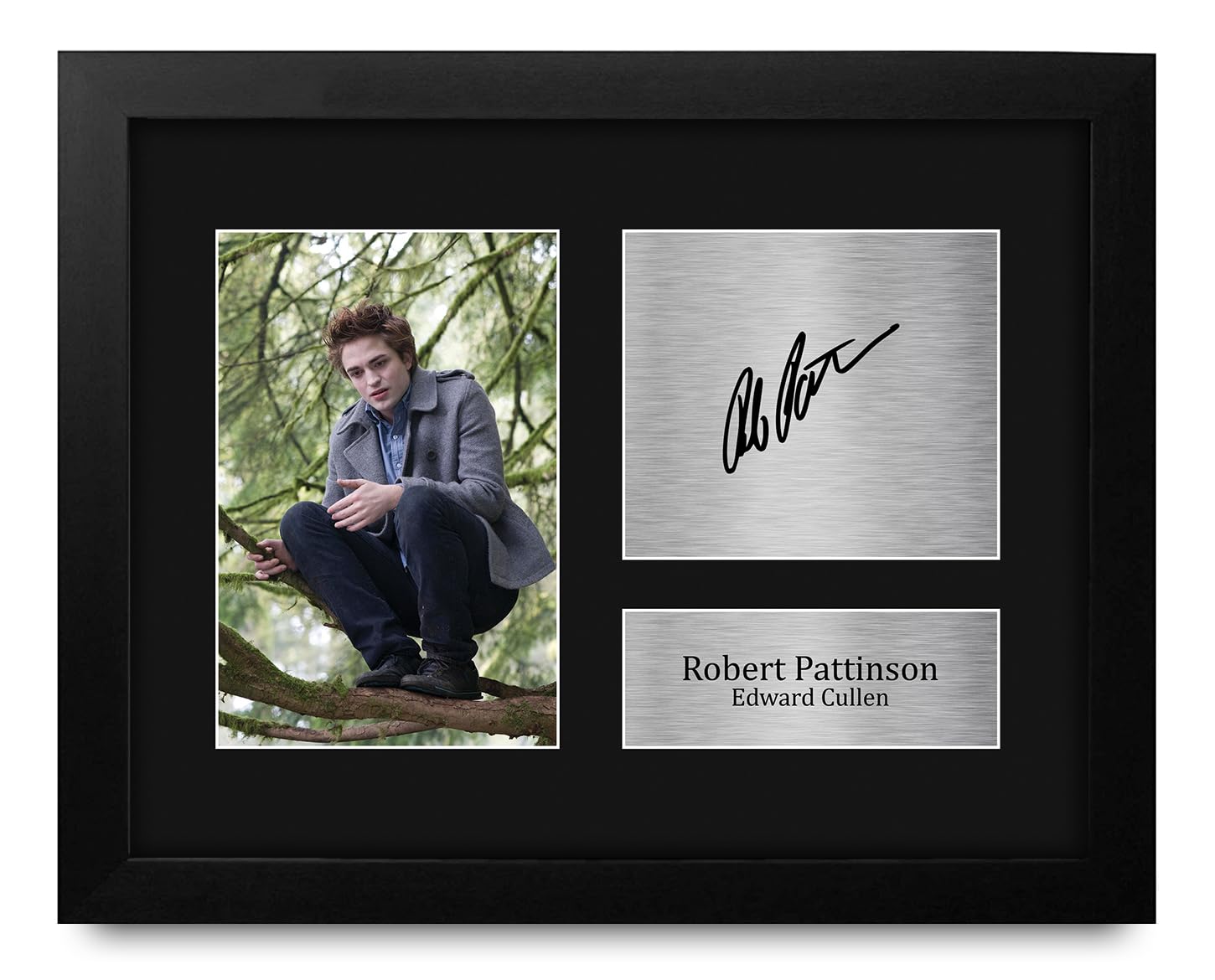 HWC Trading Robert Pattinson Twilight - Foto autografata stampata per i fan dei cimeli del cinema, formato lettera USA