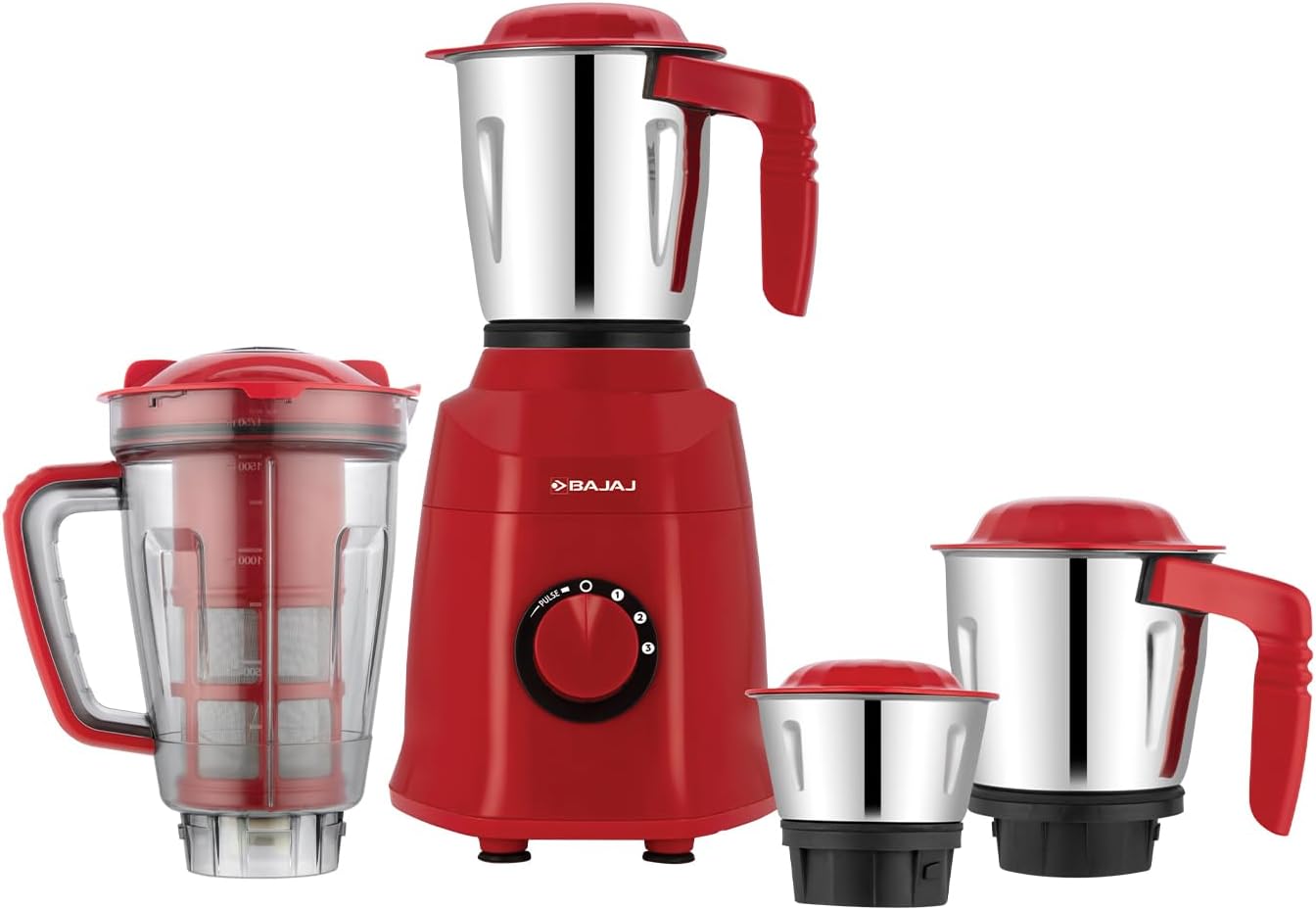 Buy New BAJAJ Ninja Series Carve 750 Mixer Grinder (3 Jars, White