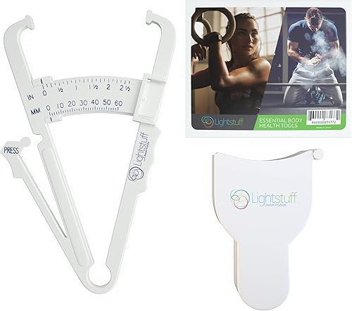 Herramientas esenciales para la salud corporal Fat Caliper Plus Body Tape Measure Comprueba tu porcentaje de grasa y mediciones corporales en casa