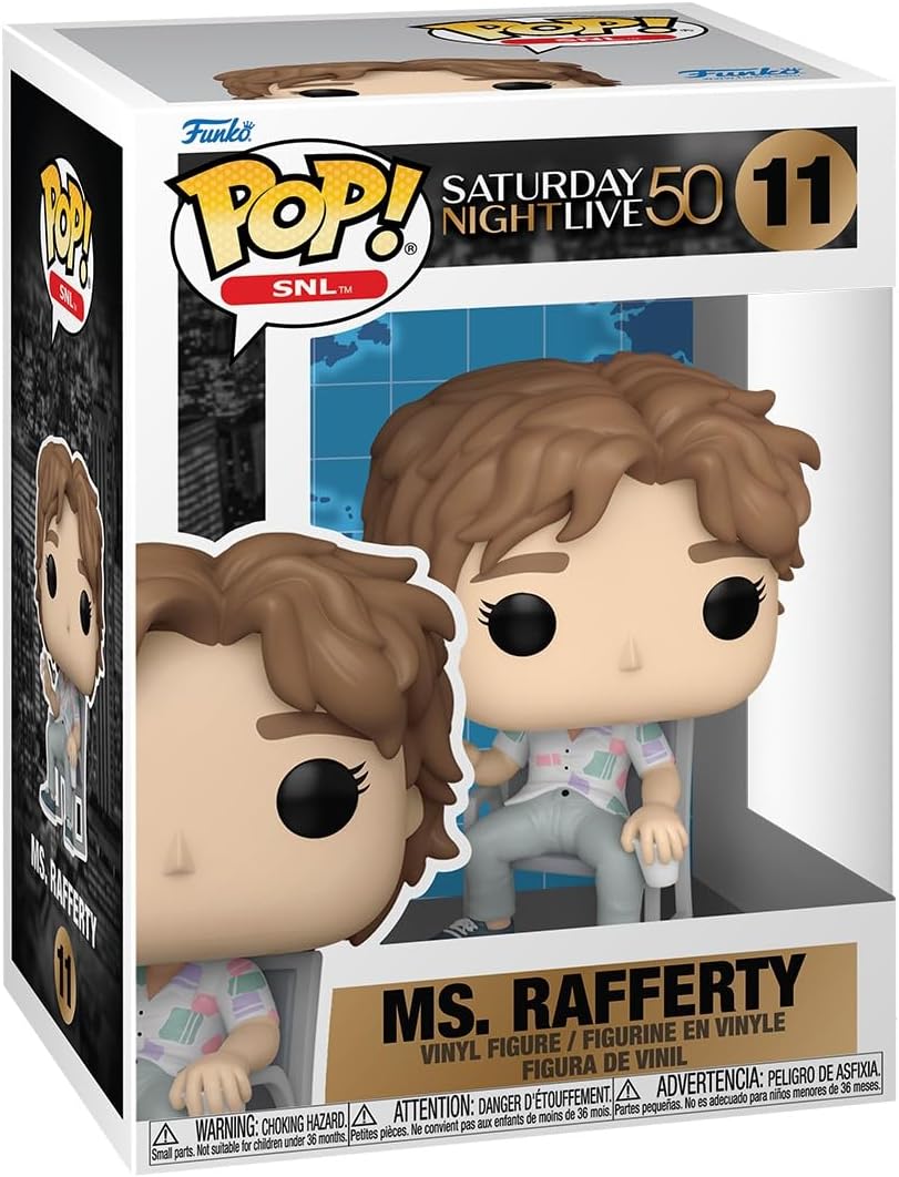 Pop! TV: SNL 50th - Turd Ferguson - Ms. Rafferty - Saturday Night Live - Collectable Vinyl Figure - Gift Idea - Official Merchandise - Toys for Kids & Adults - TV Fans