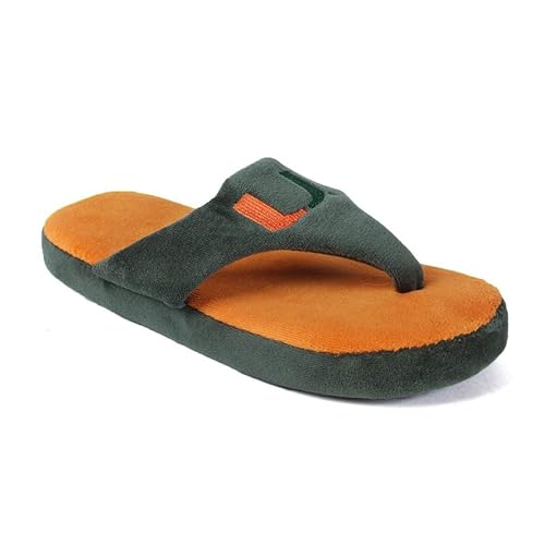 miami hurricanes men's slides
