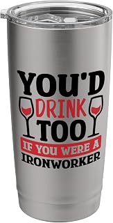 Ironworker Stainless Steel Tumbler Third Listing