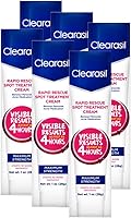 Vista 1 de Clearasil Crema de tratamiento de acción ultra rápida, 1 oz (paquete de 6)