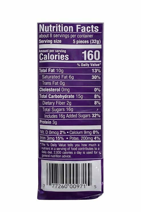 Russell Stover Dark Chocolate Easter Eggs Bag, 9 oz.