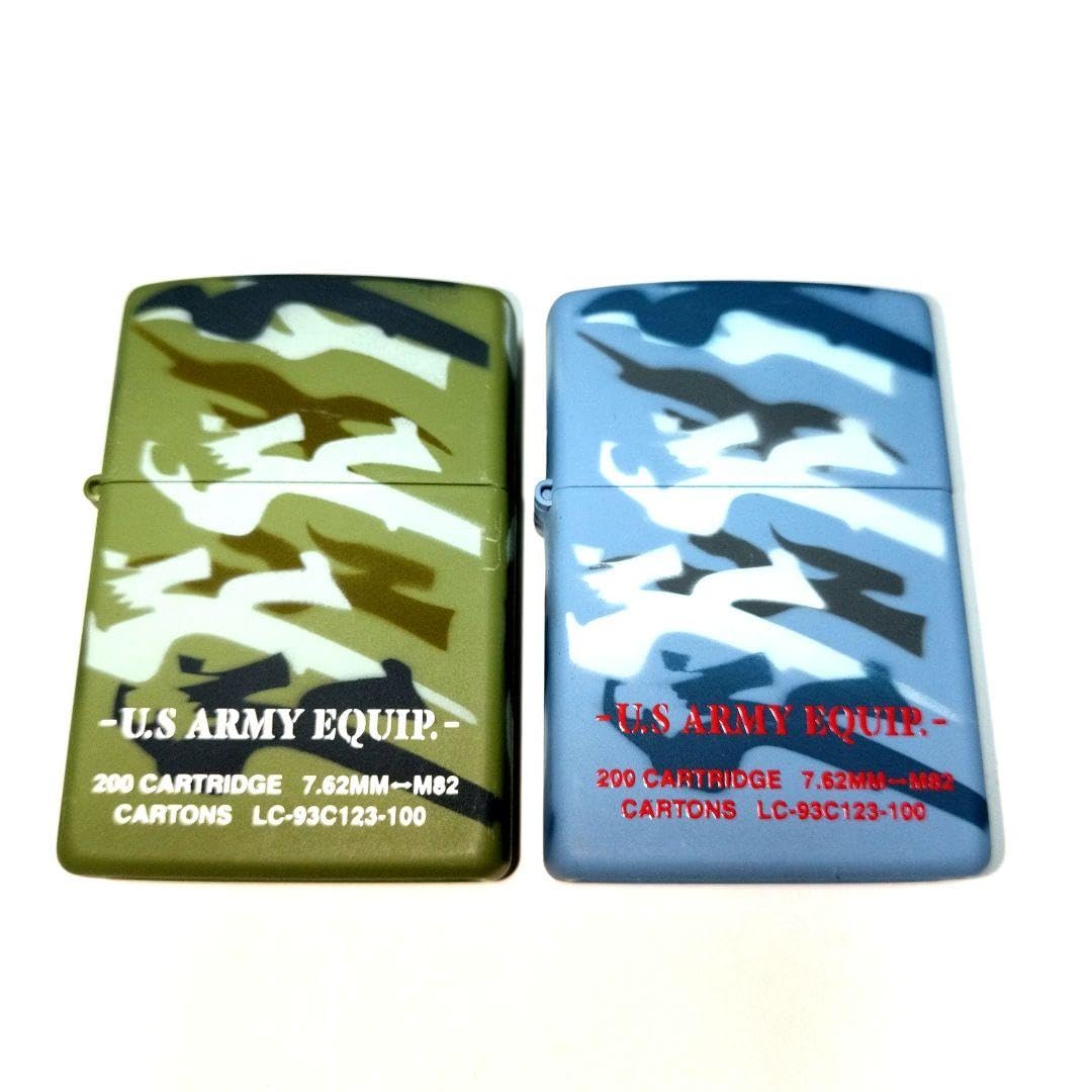 希少zippo 2001 us army equip ×2シリアルナンバー入 希少zippo 2001 us army equip ×2シリアルナンバー入