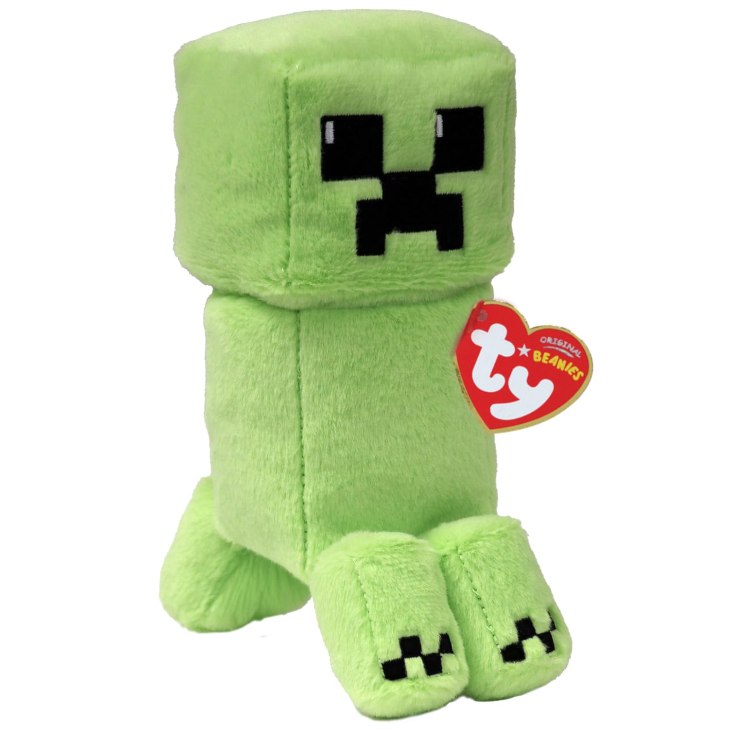 TY Minecraft Creeper Beanie – 18cm Soft Plush Toy Teddy – Collectible Stuffed Plushies – Cuddly Toy for Kids – Character Gift for Boys and Girls — image 1