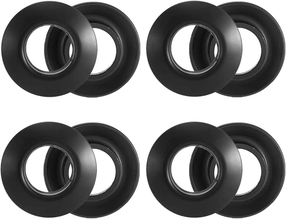 Rosdarmy 8pcs Kayak Paddle Drip Ring, Rubber Canoe Paddle