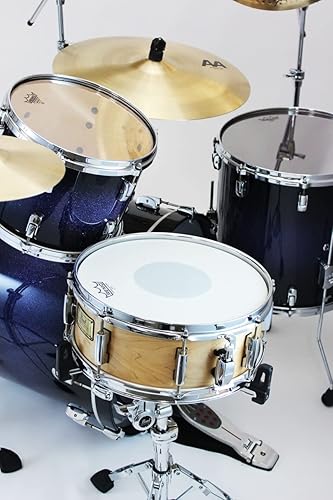 Miniatura 3 de Remo Cabezal de tambor recubierto de sonido controlado con punto negro inverso 14 pulgadas