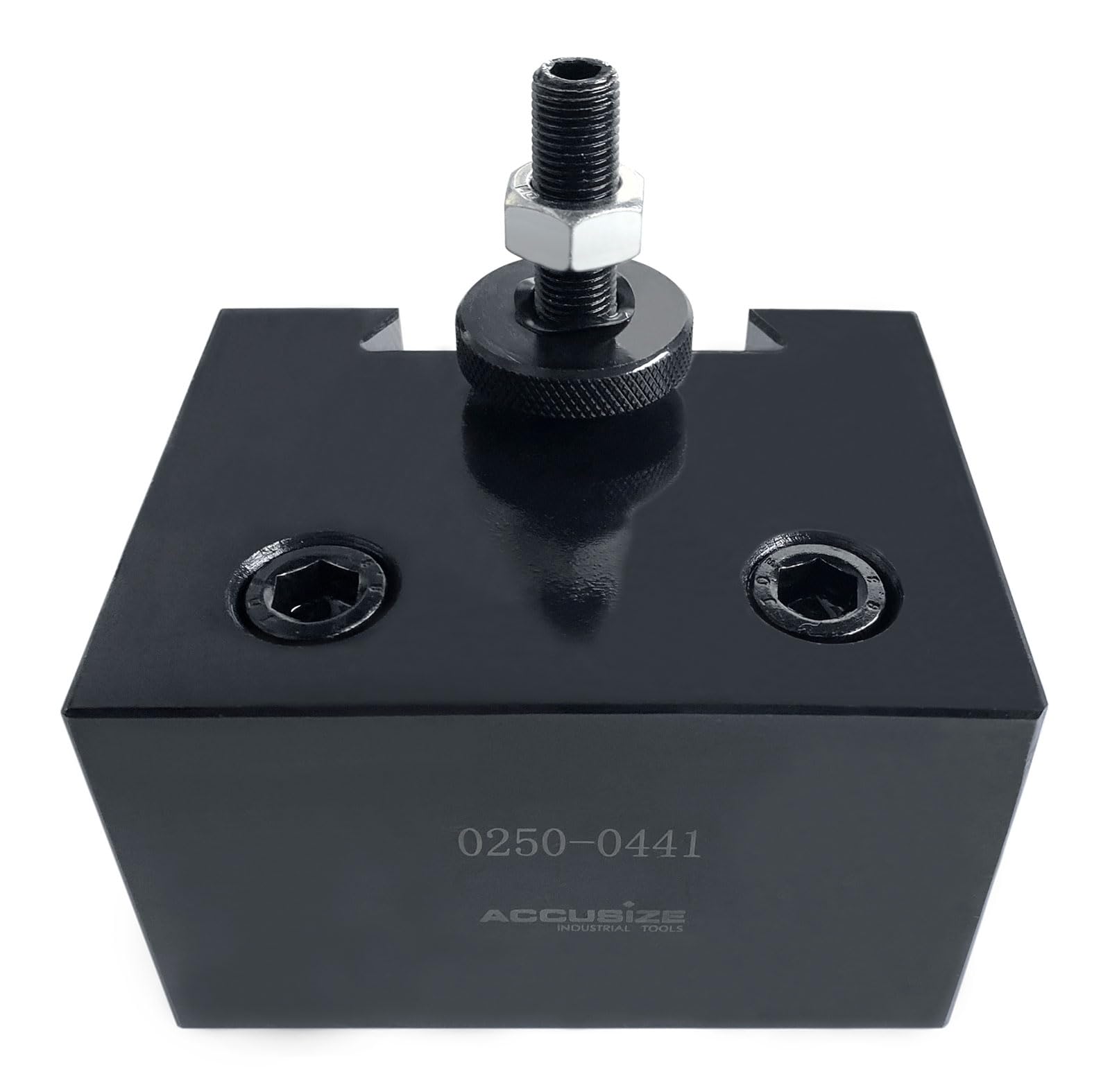 Accusize Industrial Tools Bxa, 1'' Heavy Duty Boring Bar Quick Change Tool Post Holder, Style 41, 0250-0241