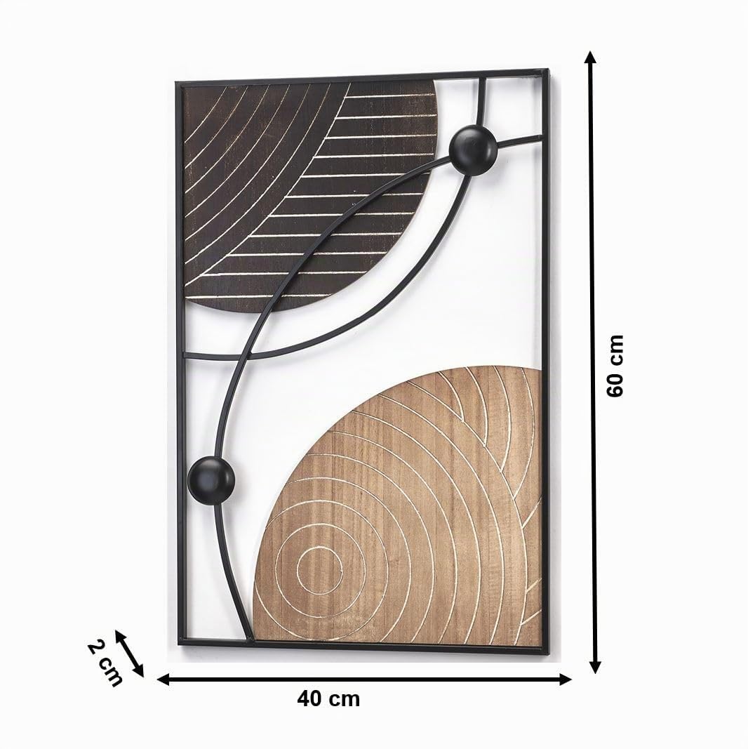 Kobolo Metallbild Wanddeko FENGARI Wandbild Metall Wandbilder extrem