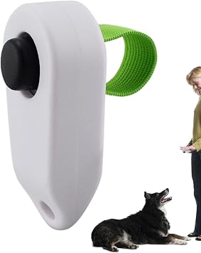 Dog Clicker For Training - Durable Lightweight Easy To Use Pet Traiing