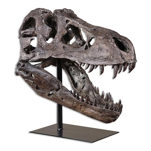Uttermost 19948 Tyrannosaurus Sculpture, Gray