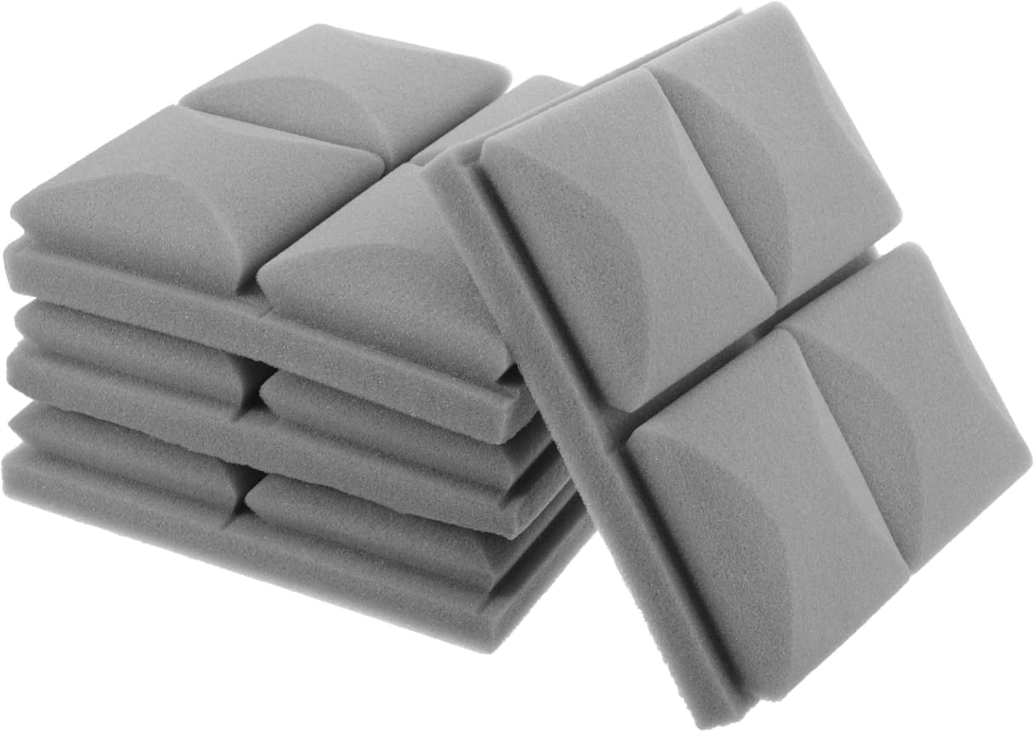 MARMERDO 4pcs Foam Wall Panels Foam Sound Proof Panels Noise Cancelling