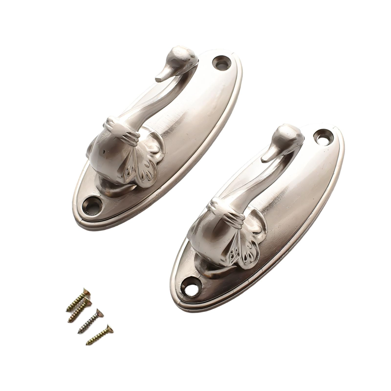 Zxfdsfdbnm Curtain Tiebacks Curtain Holdbacks Metal Curtains Hooks Curtains Pull Backs Tie Backs Wall Mounted Drapes Holders with Screws Metal Hooks for Drapes