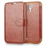 [Cuero de PU de alta calidad] Funda Móvil Samsung Galaxy S4 tipo Libro está hecha del cuero sintético de alta calidad y Cuero PC flexible, protege su movil de gotas, de golpes, de polvo y de rasguños accidentales.