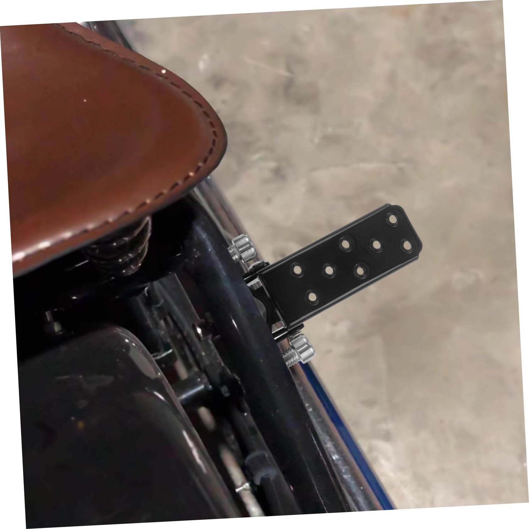 Cabilock Pedal De Motocicleta Reposapiés Delantero y Trasero Estriberas Metálicas Para Motocicleta Accesorio De Trasero Para Uso Diario y Mantenimiento Moto