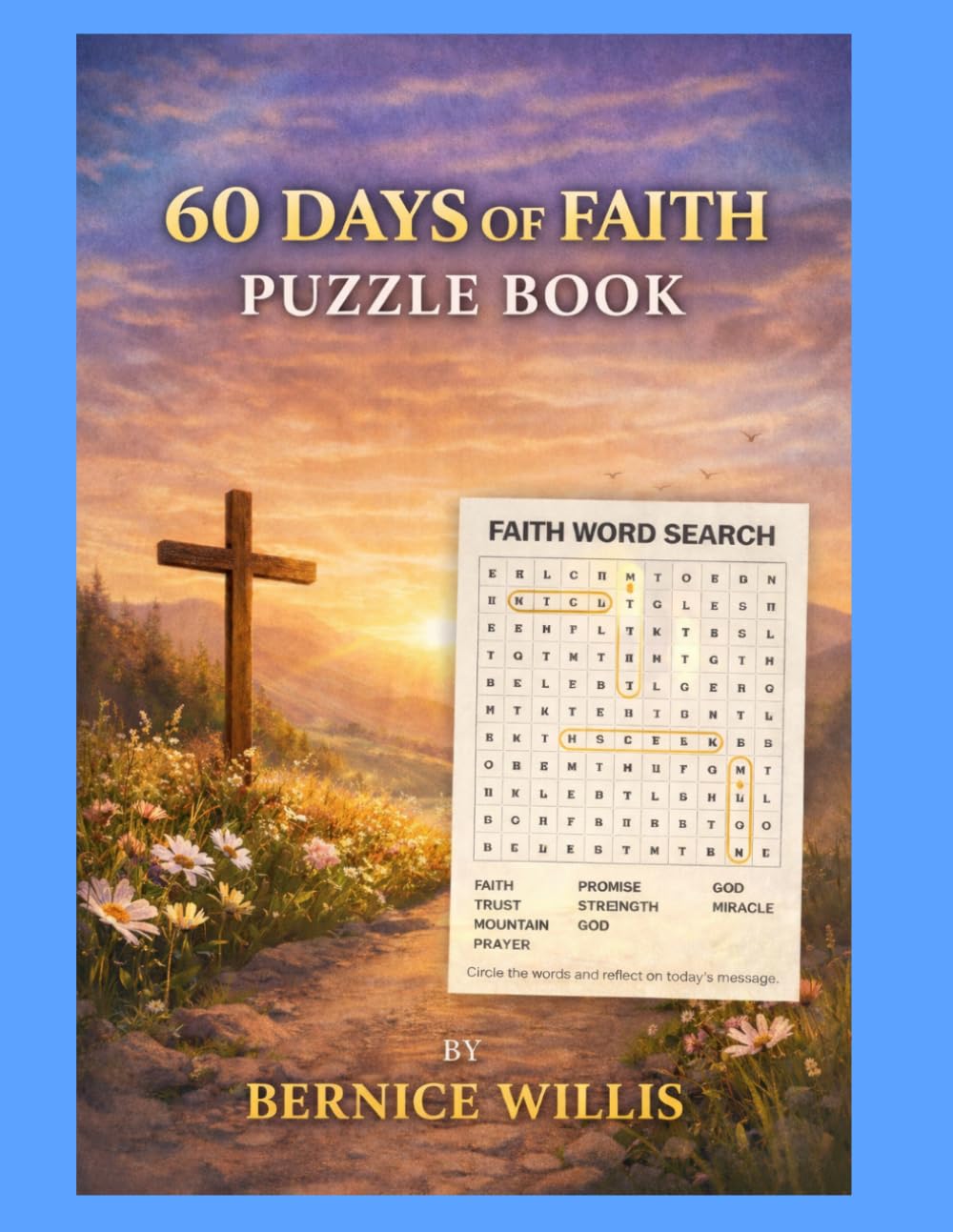 60 Days of Faith Puzzle Book: Christian Word Search