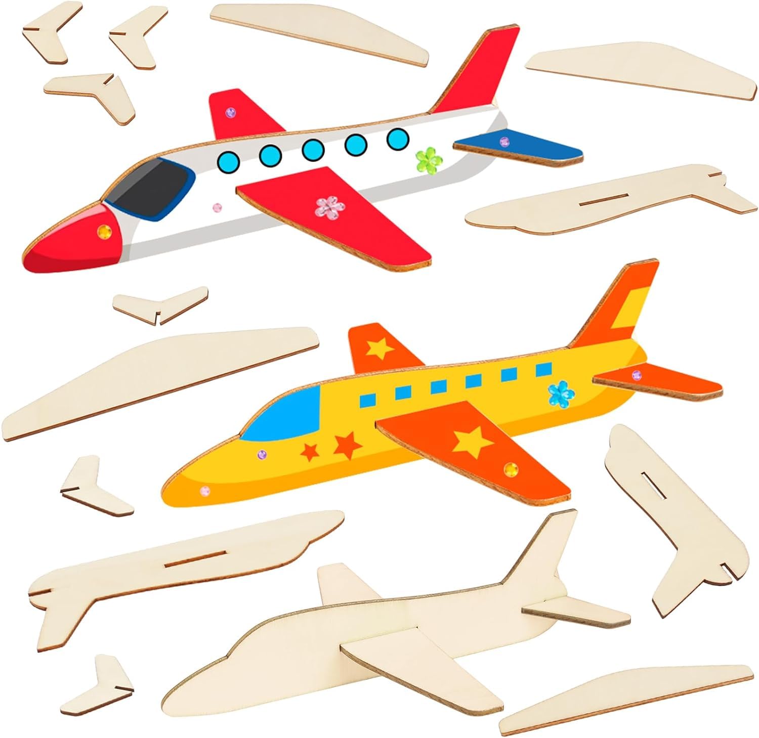 See full amazon price history chart for American Elm 12 Pack Wooden Airplane Craft for Kids Make Your Own 3D Airplane kit for Boys Girls DIY Paint Wood Planes for School Art Activity Kids (15.8 X 13.3 X 4.8 CM) American Elm 12 Pack Wooden Airplane Craft for Kids Make Your Own 3D Airplane kit for Boys Girls DIY Paint Wood Planes for School Art Activity Kids (15.8 X 13.3 X 4.8 CM) (B0CY4QRWRP) Amazon Price History, Amazon Price Tracker