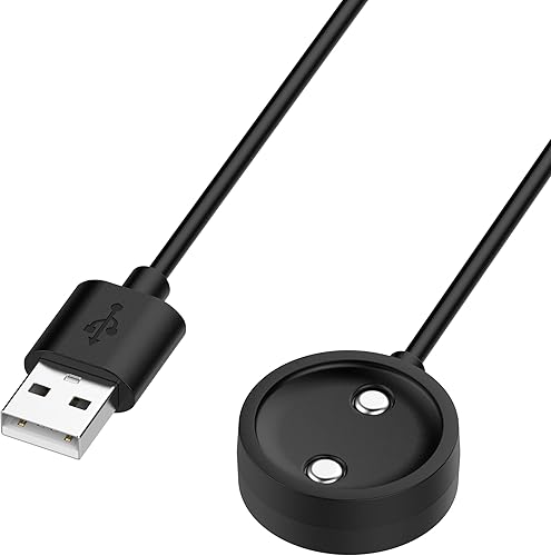 Miniatura 3 de Cable de carga compatible con Suunto 9 Peak Procargador vertical de reloj inteligente, Suunto 9 Peak ProCable de soporte de carga USB de repuesto