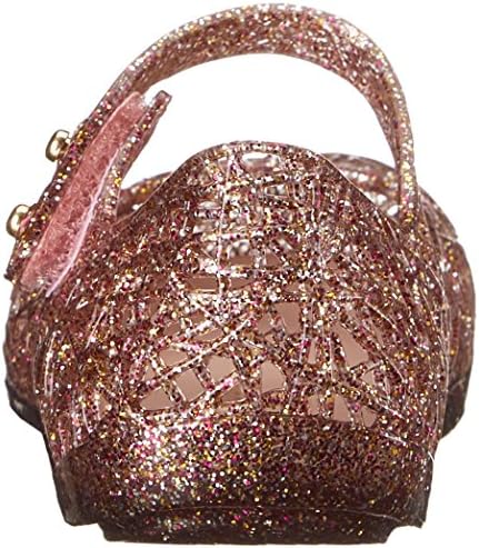 Mini Melissa Campana Zig Zag VI SP BB Mary Jane Shoe (Toddler), Mixed Pink Glitter, 5 M US Toddler | Image 2