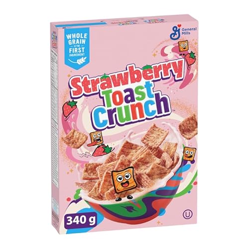 General Mills Cinnamon Toast Crunch Strawberry Cereal - 12oz (340g)