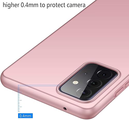 Miniatura 3 de Ahonest Funda protectora delgada para Samsung Galaxy A73 5G A73 protege de golpesarañazosdeslizamientoshuellas acabado mate Funda rígida de