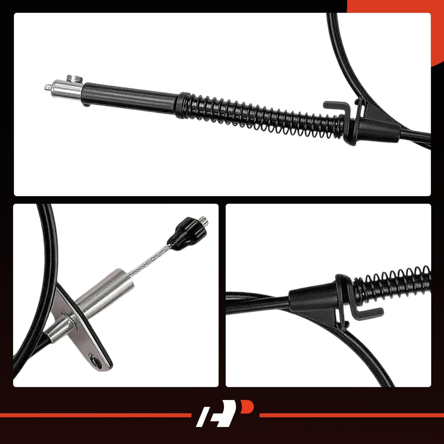 A-Premium 42.2 inch Carburetor Accelerator Cable Compatible with Ford F-150 1984-1990, F-250 F-350 1983-1990, Ranger 1987-1988, Bronco 1985-1990, E-350 Econoline, E-350 Econoline Club Wagon