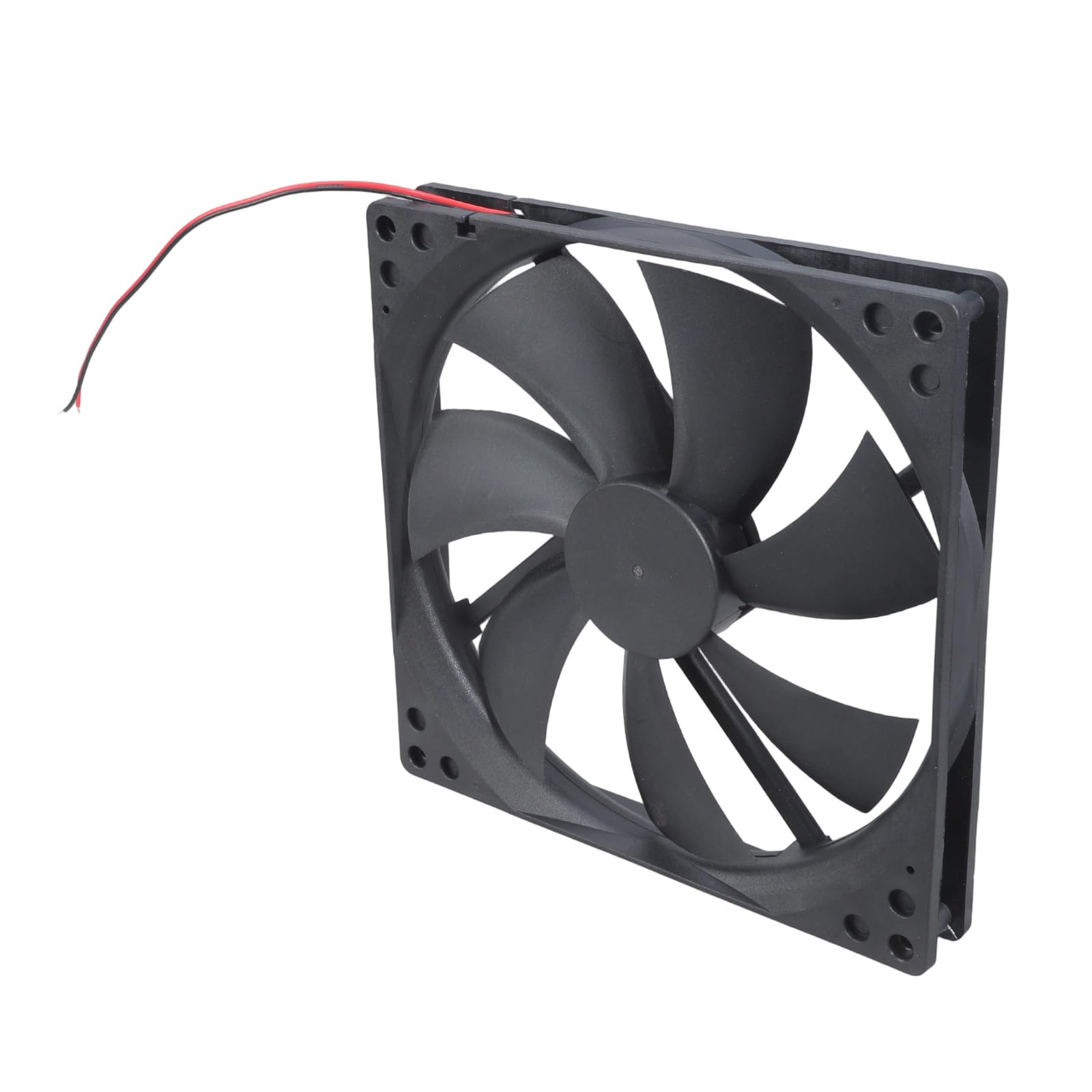 Ventilador sin escobillas 180mm silencioso de 12V para cajas de servidor 8