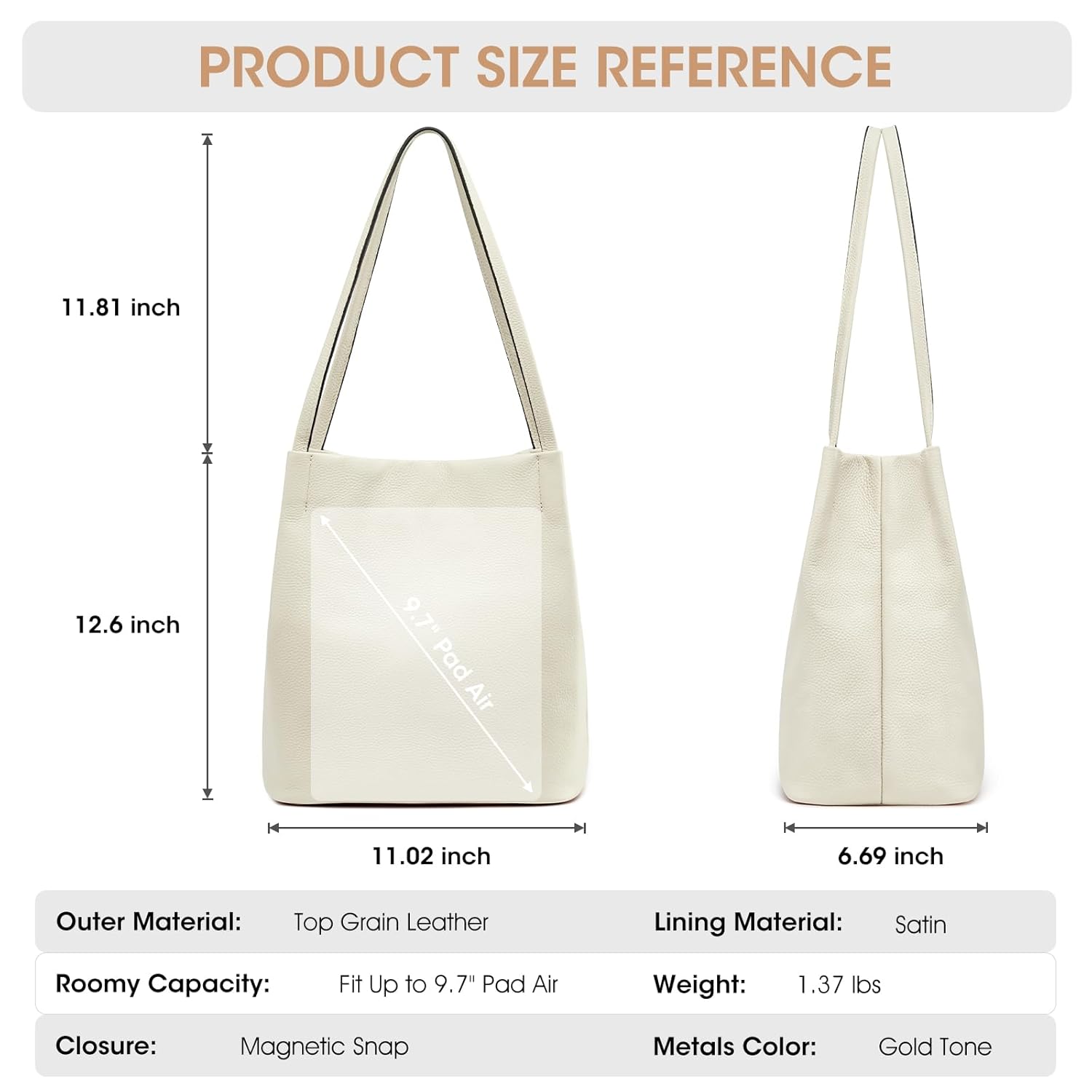 Kattee Bolsas femininas de couro genuíno macio e bolsas de mão com fecho magnético superior em promoção! Veja a oferta e mais achadinhos de Bolsas 3 Hoje é o melhor dia para comprar Kattee Bolsas femininas de couro genuíno macio e bolsas de mão com fecho magnético superior com aquele preço maroto! Promoção! Aproveite a oferta! 3