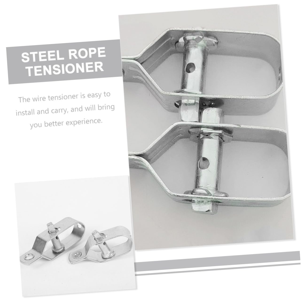 UPKOCH 3 Set Tenditore Heavy Duty E Resistente per Installare E Trasportare 5 Pezzi * 3