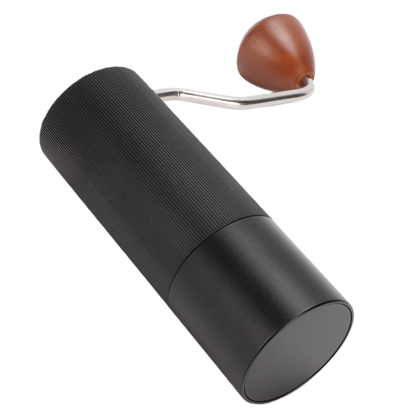 banapoy Molinillo Café Manual, Molinillo Café Portátil Mano con Manivela Grosor Ajustable, Molino Rebabas para Hogar, Oficina, Viajes, Camping, Prensa Francesa Espresso, Silencioso