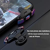 Vista 2 de GOFOYO CK3 Disparadores móviles, controlador de juegos móvil, disparador de juego para PUBG/Fortnite/Call of Duty, controlador sensible al tirador