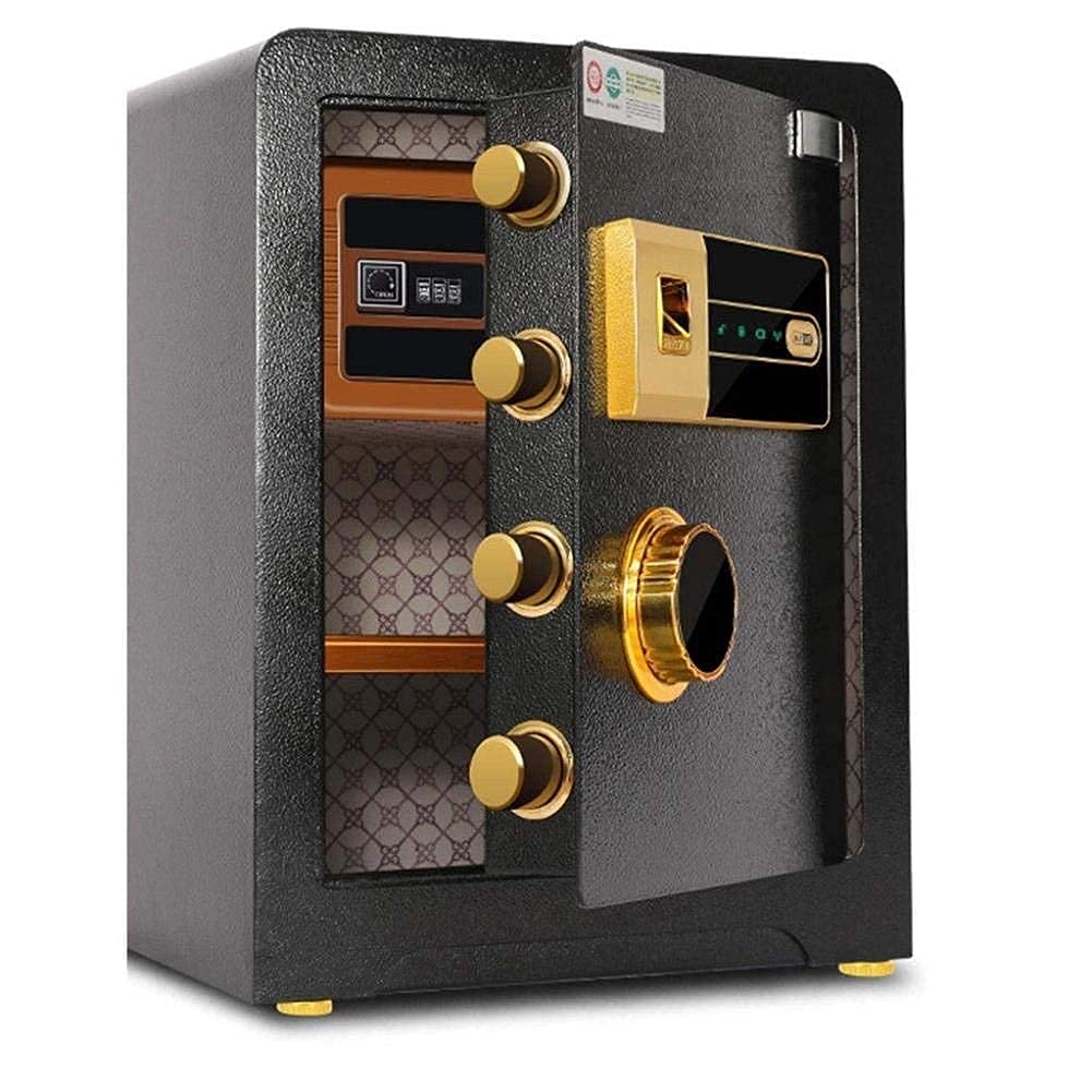 Caja Fuerte de Alta Seguridad, Caja Fuerte Comercial, contraseña del antirrobo electrónico de Huellas Dactilares de 3 Capas Dentro del gabinete 30 45 cm