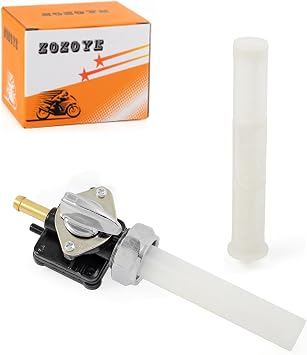 Fuel Valve Petcock 22mm Straight Outlet For Sportster 883 1200 XL883 XL1200 | 62169-95B, 62169-95, For Sportster 883 XL883 XLH883 Sportster 1200 XL1200 XLH1200 1995-2006 VACUUM SYSTEM Petcock