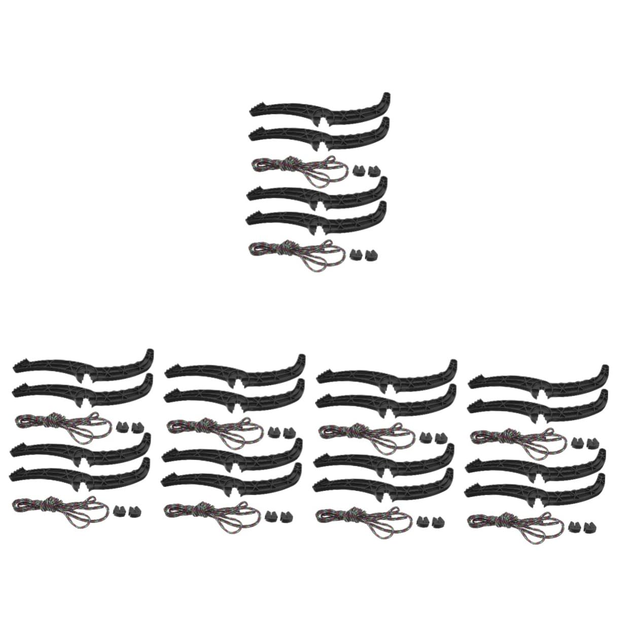 SUPVOX 10 Sets Snowboard Parts Replacement Brake Lever Simple Structure and for Outdoor Skiing