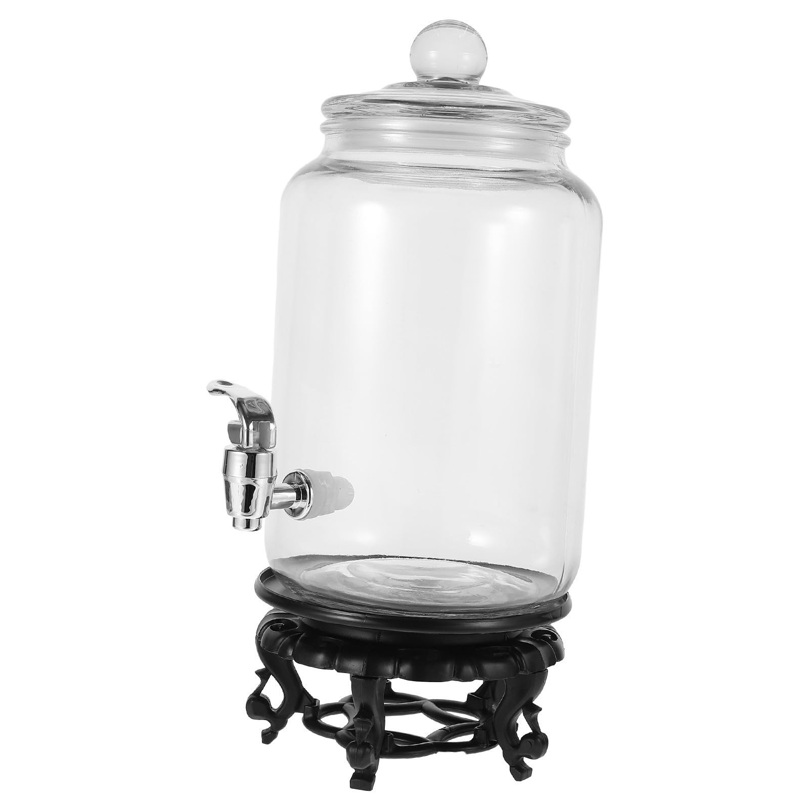 Dispensador de Bebidas de Vidrio 2,5 L Grifo y Tapa Hermética
