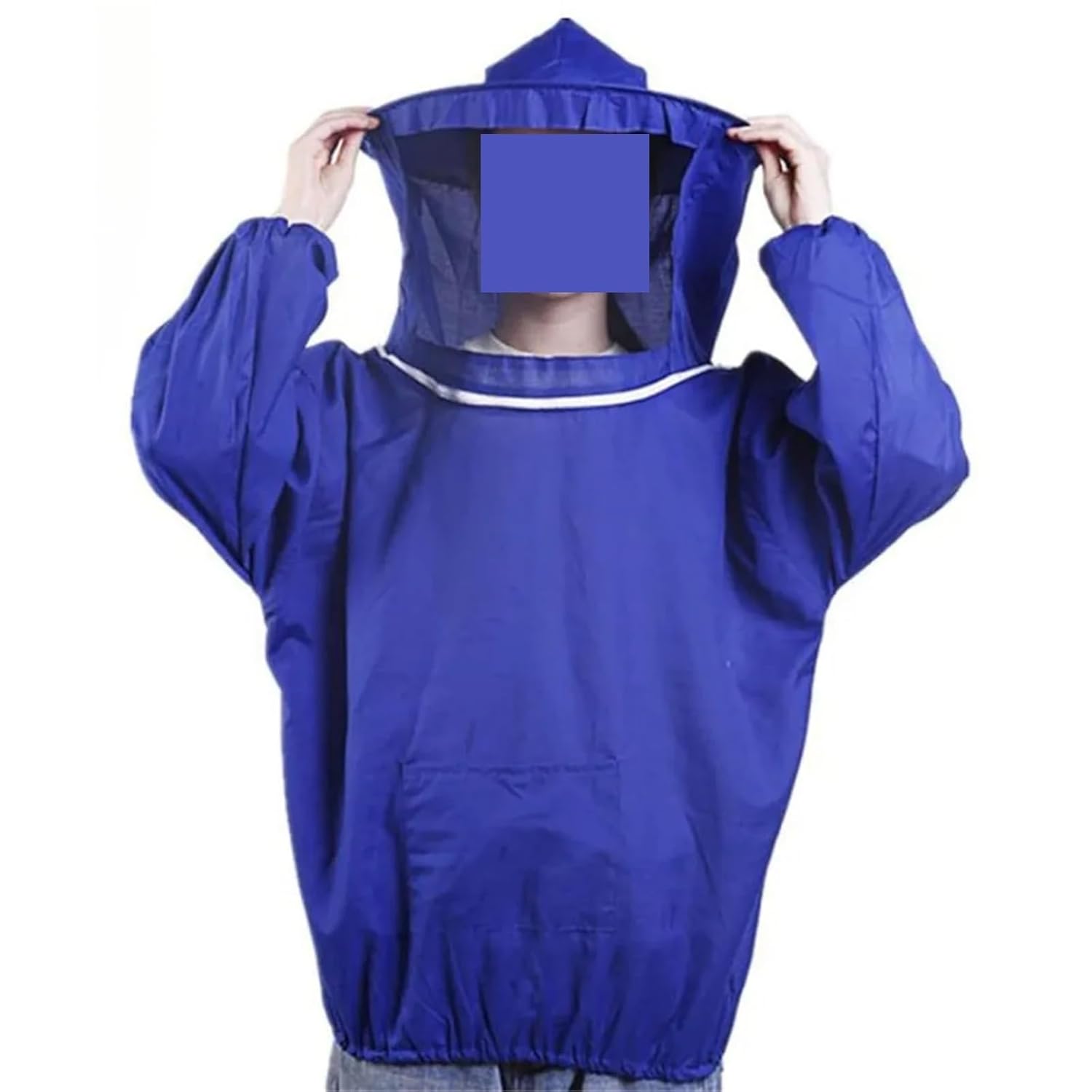 Beekeeping, Professional Unisex Beekeeping Suit with High-Definition Face Mask, Suitable for Beginners and Commercial Beekeepers. Protective Clothing with Hood and Shield,for Beekeepers