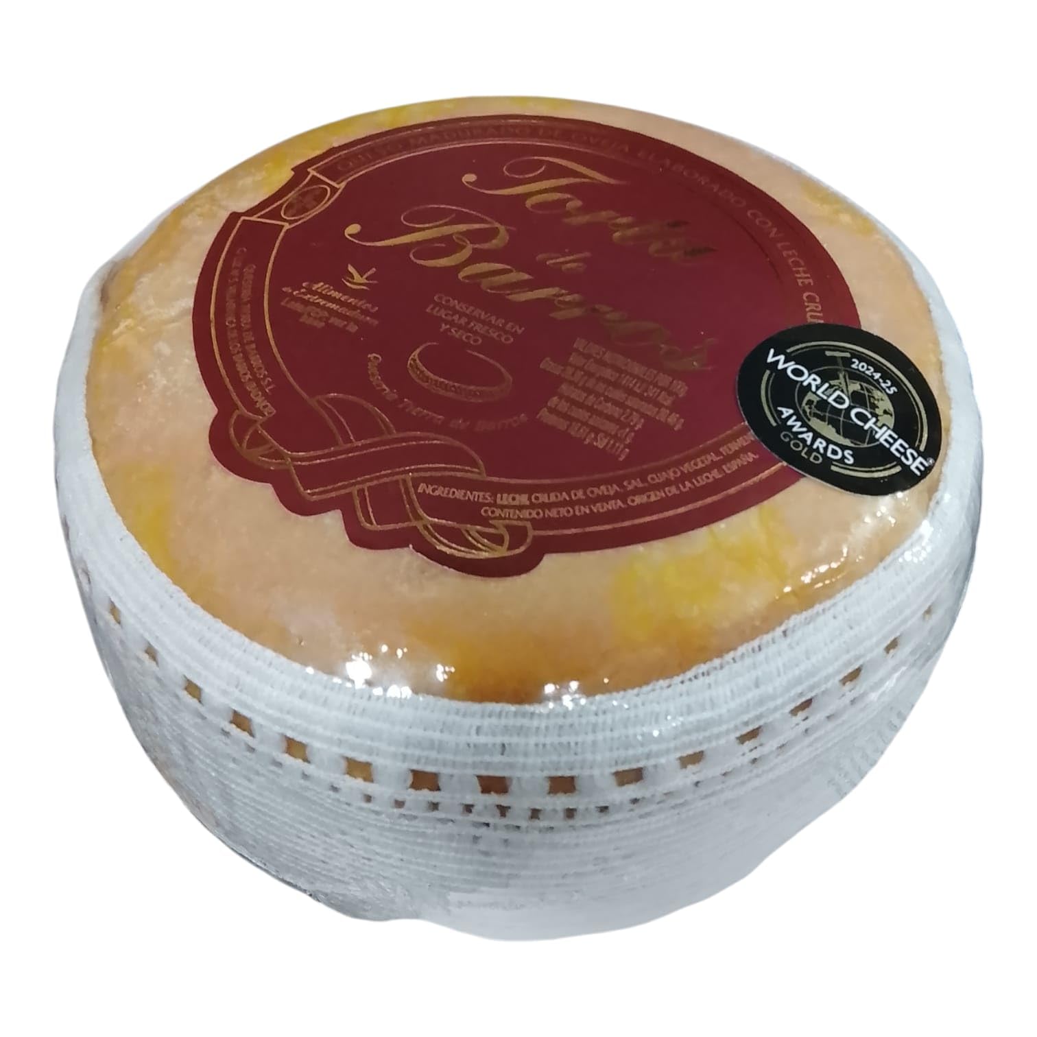 PACK 2 - Torta de Barros Mejor Queso del Mundo 650gr