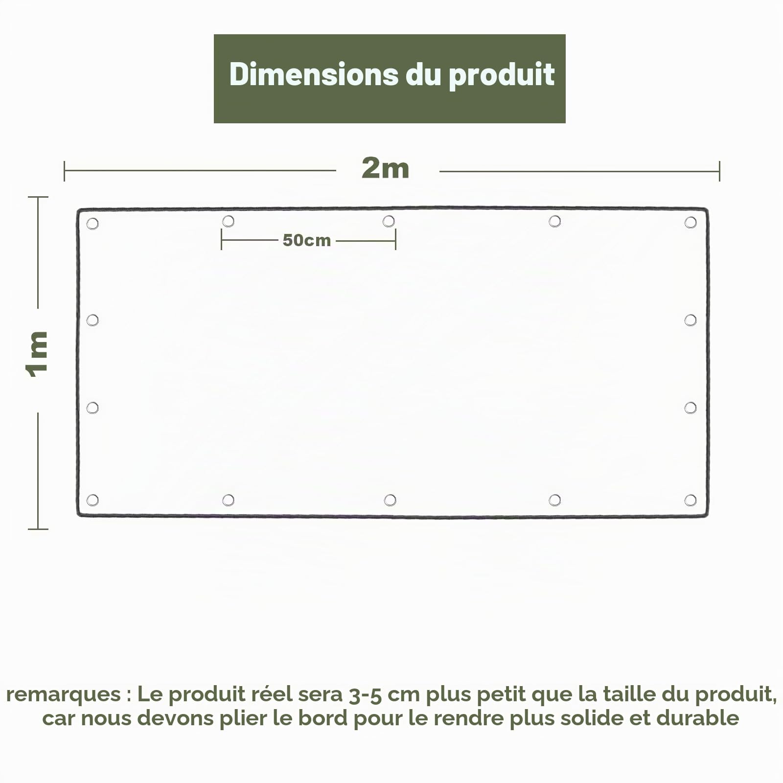 Bâche Transparente avec Oeillets, Bâche Imperméable en PVC, Couverture De Feuille pour Extérieure Plantes Jardin Terrasse Serre Gazebo, Indéchirable, 400g / m²