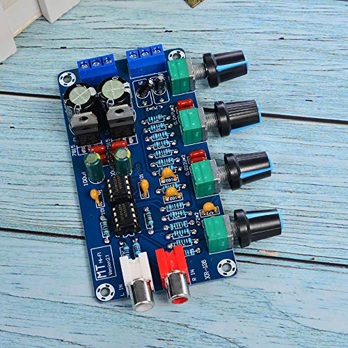 Comimark 1Pcs HiFi NE5532 OP-AMP Preamplifier Amplifier Volume EQ Tone Control Board