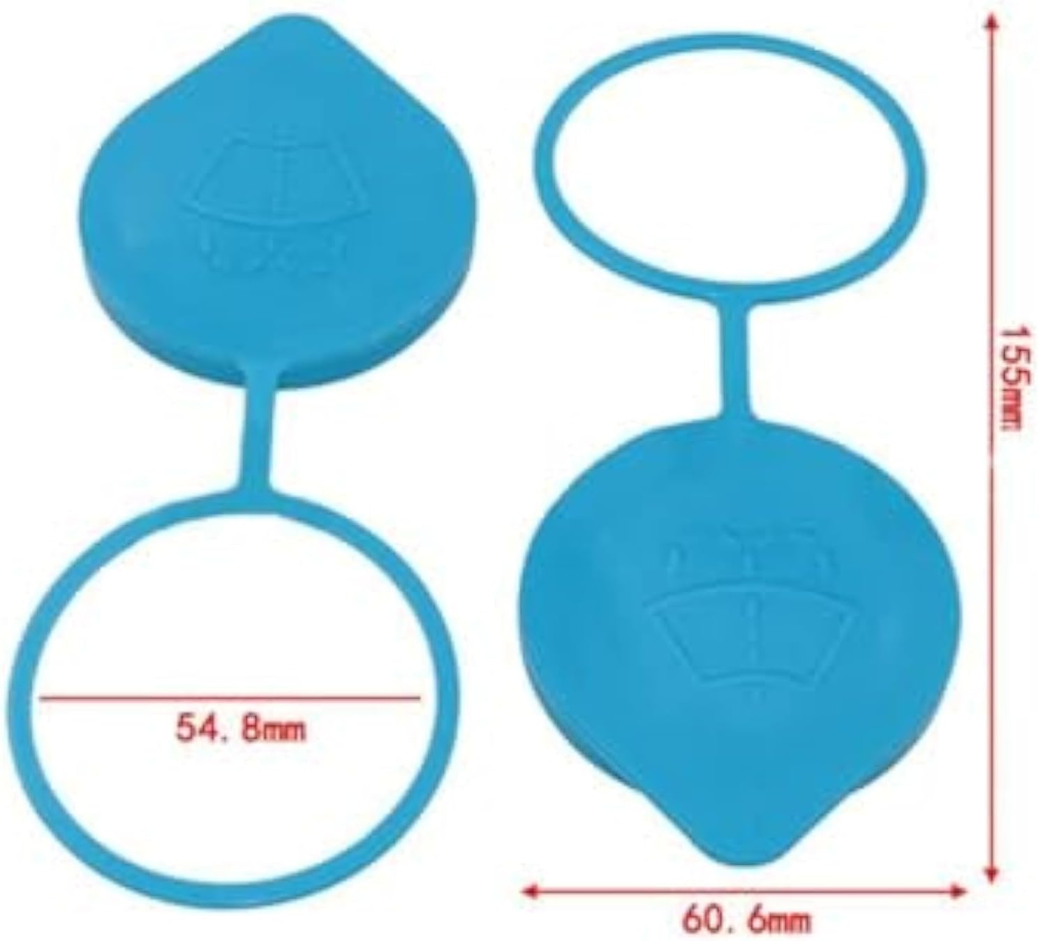 Car Windscreen ​Washer Bottle Cap Cover for Civic EX LX 2015 2016 2017 38513-SC4-672 Windshield Washer Fluid Bottle Reservoir Tank Cap Accessories