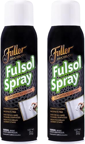 Fuller Brush Fulsol Spray - Spray desengrasante multisuperficie resistente para limpiar la suciedad y la grasa, solvente de aceite comercial para