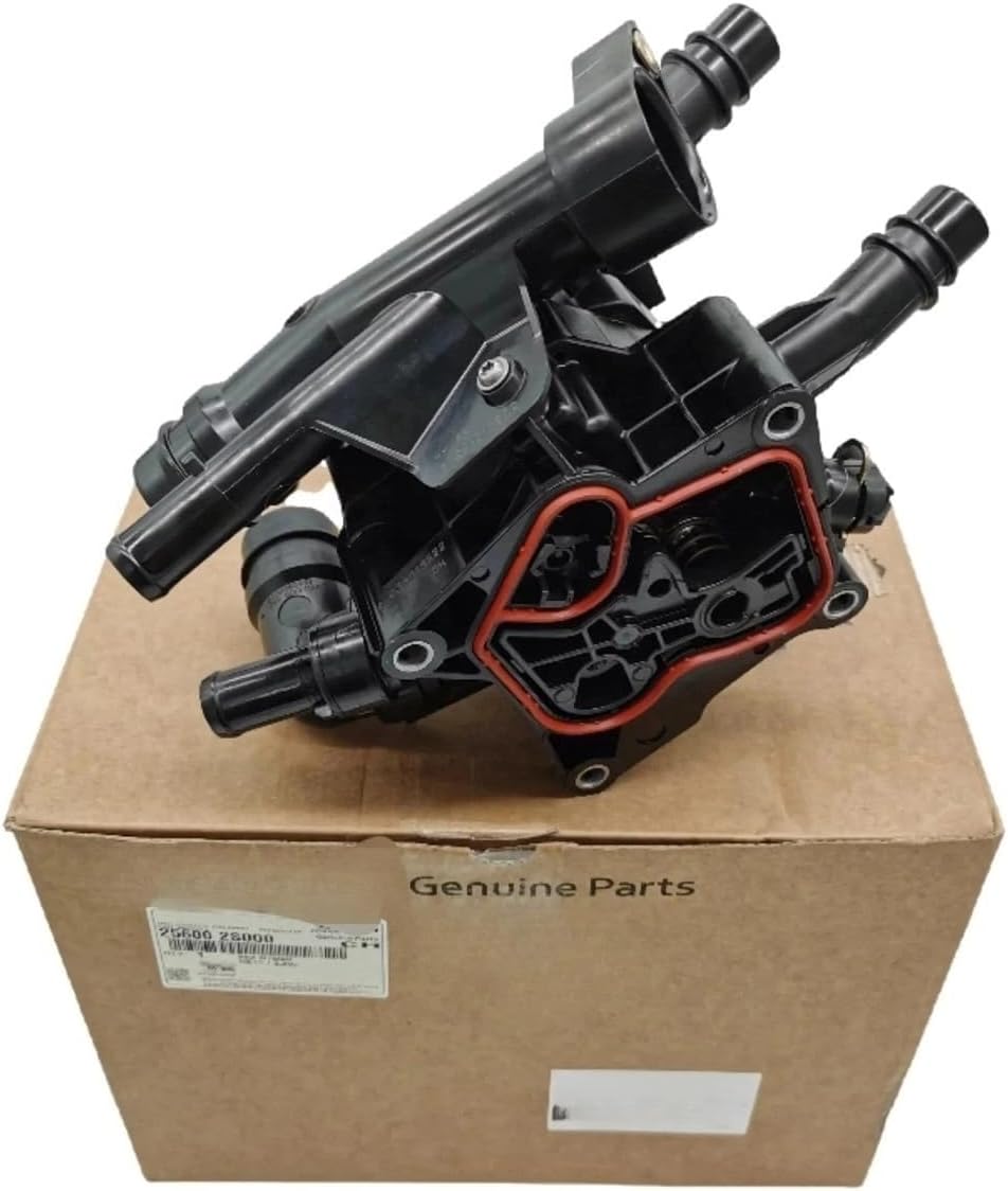 Generic Genuine OEM 25600-2S000 (25600-2S001) Integrated Thermostat Housing Module / 256002S000 (256002S001) Compatible with Hyundai Sonata 2020~2024