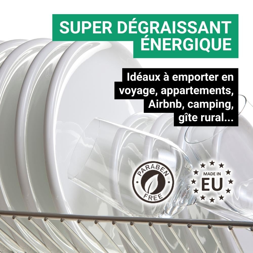 Liquide Vaisselle en Monodose | Dégraissant | 250 unités x 15ml