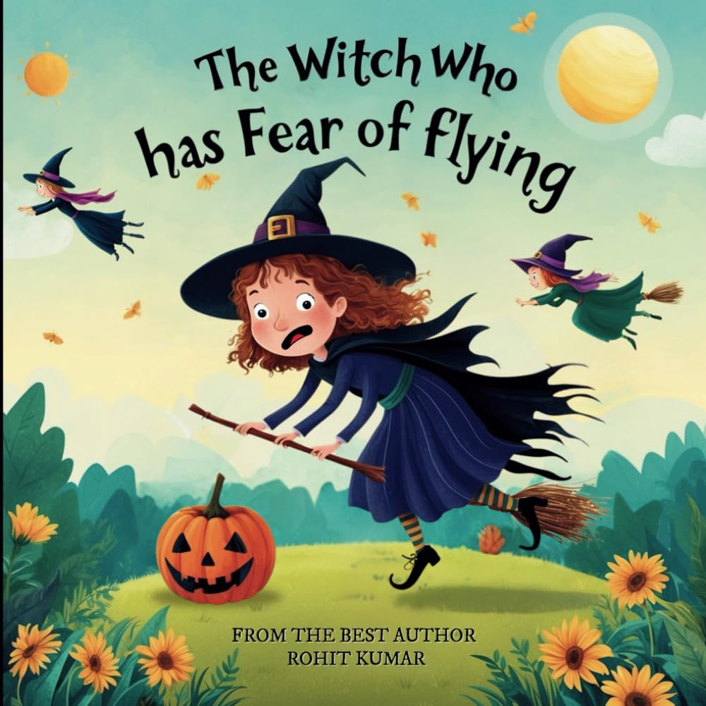 The Witch Who Has Fear of Flying: A Halloween Book for Kids