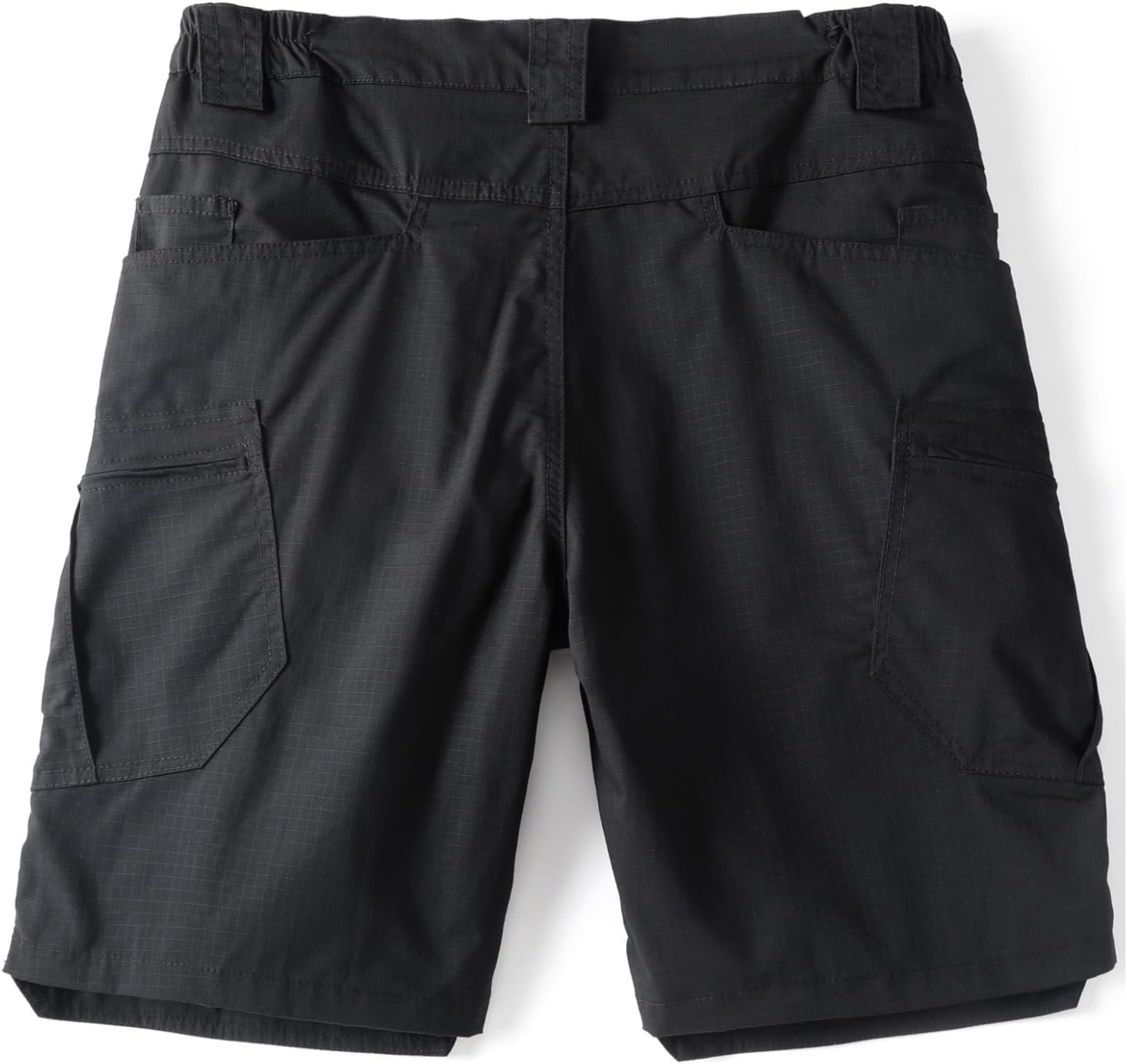 Men's Outdoor Tactical Stretch Cargo Shorts Ripstop Work Hiking Shorts - Image 3