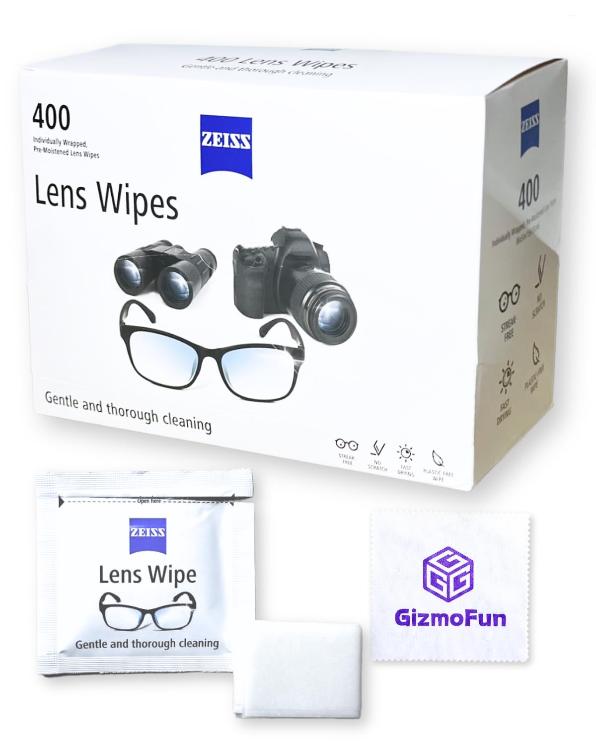 Amazon | 持ち運びに便利 レンズクリーナー Zeiss ツァィス メガネ